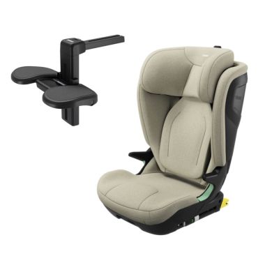 Thule Palm inkl. fotstøtte, i-Size booster, Soft Beige, Bilstol