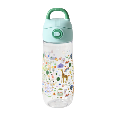 Drikkeflaske 550 ml, Mint karnevalmotiv, Rice