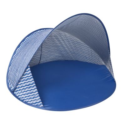Pop-Up UV Telt, Sandy, Blue Waves, UV50+
