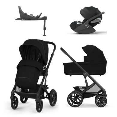 Cybex Talos S Lux, Moon Black + Cloud T og Base T