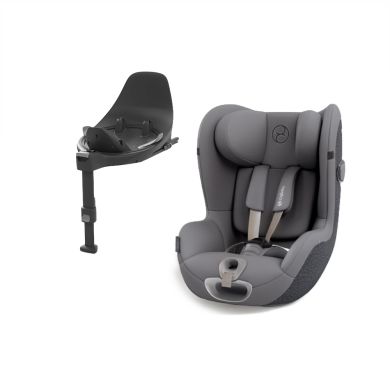 Cybex Sirona T i-Size, Mirage Grey, Bilstol, Inkl Cybex Base T