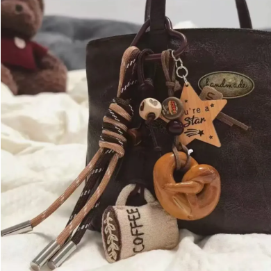 Bag Charm, Tinkafu, Kaffe og kringle