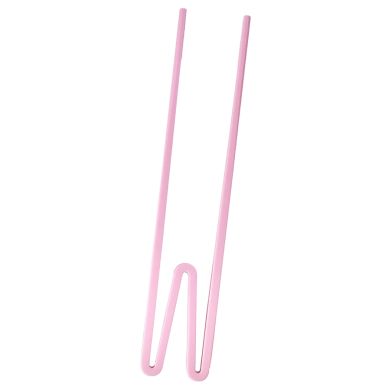 Plastspisepinne for nybegynnere, 1stk, Rice - Rosa
