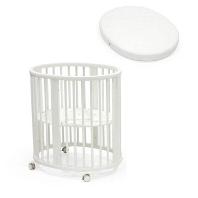 Seng, Stokke® Sleepi™ Mini V3, Hvit, inkl. madrass