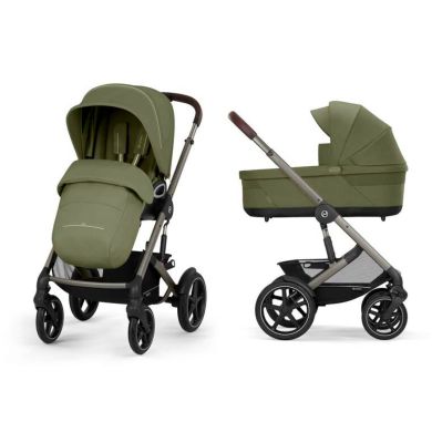 Cybex Talos S Lux, Moss Green Khaki inkl. liggedel