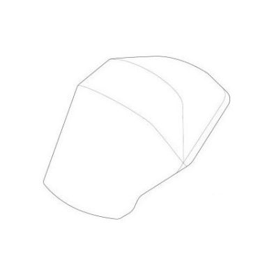 Thule Canopy fabric, Single black, Urban Glide 3 & 4