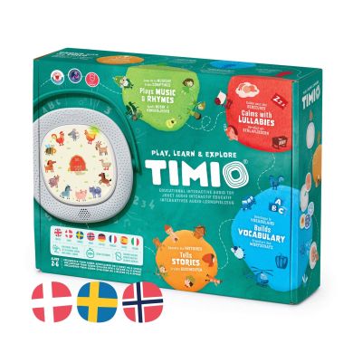 TIMIO Startpakke, 8 Europeiske Språk