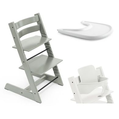 Pakke, Stokke Tripp Trapp, Ink Baby Set + Tray, Glacier Green