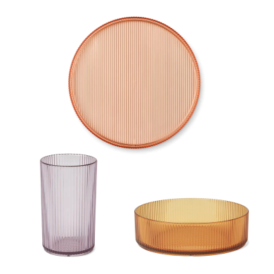Kain Spisesett, Sea Misty Lilac Mix, Liewood