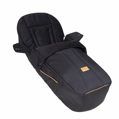 Emmaljunga 3in1 Fottrekk Flat+ Outdoor Black