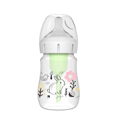 Dr.Brown Flaske Wideneck 150ml Option+, Woodland Bunny
