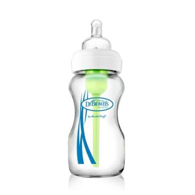 Glassflaske, Dr.Brown, Wideneck, 270 ml, 1pk
