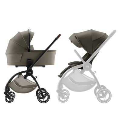 Britax Rio, LUX Urban Olive, Komplett barnevogn