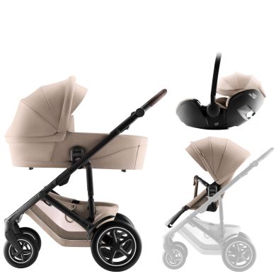 Britax Smile 5z, Style Teak, 3in1, + Baby-Safe Pro