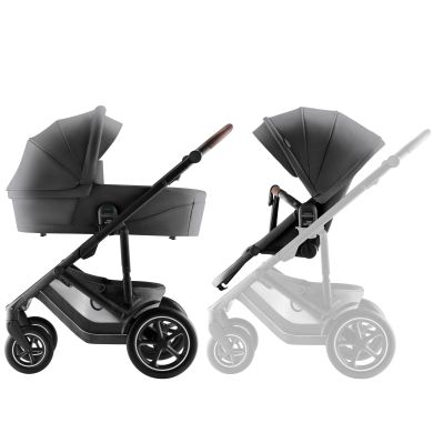 Britax Smile 5Z, Mineral Grey, Komplett barnevogn