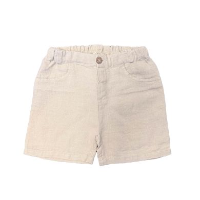 Shorts, Wedoble, Calção liso, Beje Escuro