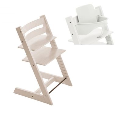 Pakketilbud, Tripp-Trapp, Stokke, Stol + Baby Set, Whitewash