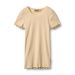 Rib T-Shirt, Wheat, Katie, Macadamia