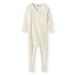 Heldress m/fot, MarMar, Wool Rib, Rubetta, Natural