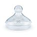 Flaskesmokk, NUK, Nature Sense, Silicone, S/0-6 mnd- 2pk