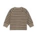 Genser, EnFant, LS Stripe, Pine Bark