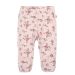 Joha Leggings m/fot, Ull, Rosa m/blomster