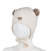 Kivat Bomullslue Teddybjørn, Off-White