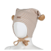 Kivat Bomullslue Striper, Beige