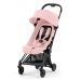 Cybex Coya, Matt Black, Peach Pink, Barnevogn, 2025