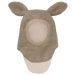 Balaclava, Huttelihut, Ears Wool Teddy, Camel Melange