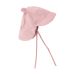 Huttelihut Sommerlue m/ører Muslin, Pale Mauve