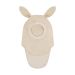 Huttelihut Balaclava Ears Wool, White/Tofu