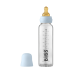 BIBS Glassflaske, Latex 225ml Baby Blue