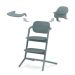 Spisestol, Cybex, Lemo 3-in-1, Stone Blue