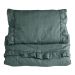 Sengesett, NG Baby, Lin Ruffle, Petrol Green, 80x100/35x40cm