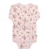 Joha Omslagsbody Ull, Rosa m/blomster