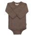 Joha Omslagsbody, Ull/Silke, Beige