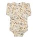 Body, Joha, Merinoull, Blomster, Offwhite