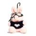 Bag Charm, Tinkafu, Kanin m/pilotbriller, Rosa