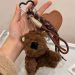 Bag Charm, Tinkafu,  Brun Fluffy Hund
