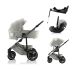 Britax, Smile 5Z, Linen Grey Lux + Baby-Safe Pro & Base 5Z Vario, 4in1