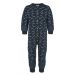 Voksi® Wool, Merinoull Jumpsuit Jacquard, Poppy Blue