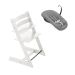 Nyfødtpakke, Stokke Tripp Trapp, Hvit + Newborn Set Anthracite