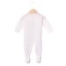 Wedoble Heldress m/fot, Merinoull, Hvit