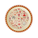 Barnetallerken, Rosa karnevalmotiv, Rice