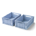 Liewood Oppbevaringsboks Weston M 2pk, Dusty Lavendel