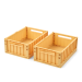 Liewood Oppbevaringsboks Weston M 2pk, Yuzu