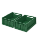 Liewood Oppbevaringsboks Weston M 2pk, Garden Green