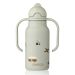 Drikkeflaske 250 ml, Liewood, Kimmie, Vehicles / Dove Blue