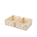 Liewood Oppbevaringsboks Weston M 2pk, Peach / Sea shell